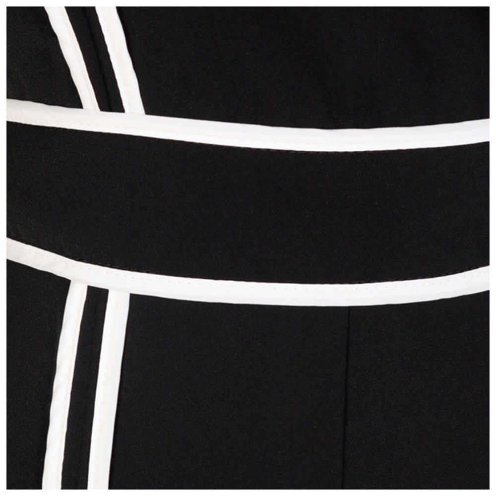 🆕 Black & White Flowing Gorgeous Jumpsuit - Picture 6 of 6